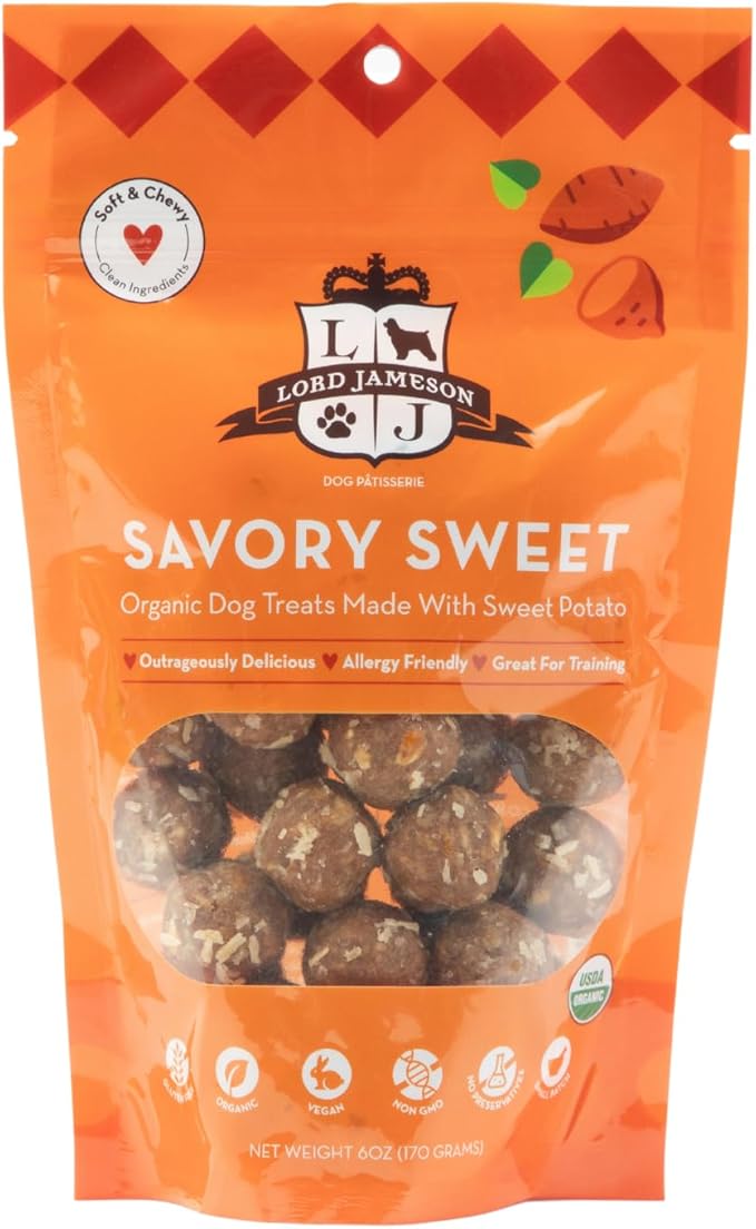 Lord Jameson Everyday Collection Bundle – Organic Daily Dog Treats for Healthy, Happy Pups (5-Pack)