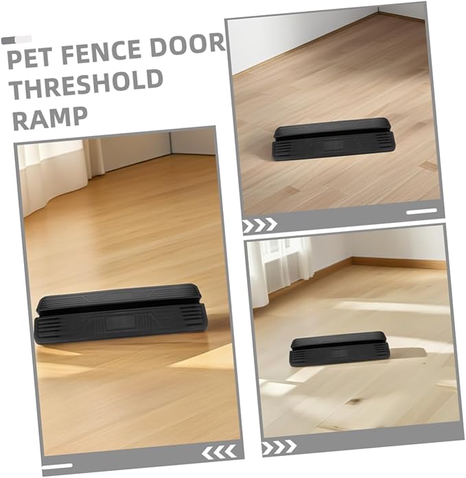 2pcs Adjustable Pet Ramp for Dogs Anti-Fall Design for Safe Indoor Use Easy to Install Dog Gate Ramp for Living Room Bedroom Kitchen Access