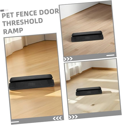 2pcs Adjustable Pet Ramp for Dogs Anti-Fall Design for Safe Indoor Use Easy to Install Dog Gate Ramp for Living Room Bedroom Kitchen Access