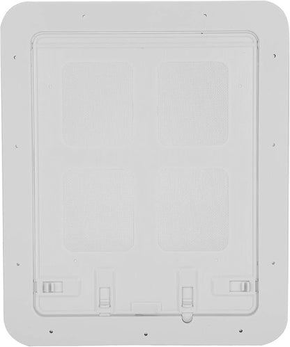Qiilu Magnetic Flap Pet Screen Door with Ventilation for Small Dogs and Cats - Easy Install with Lockable Insert - Pet SuppliesDogsDoors, Gates & Ramps (S)
