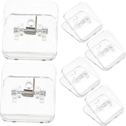 BESPORTBLE 6pcs Dog Pee Pad Holder Transparent Adhesive Wall Tray for Indoor Potty System Strong Adhesion Dog Training Pad Clip Reduces Accidents Supports Housebreaking