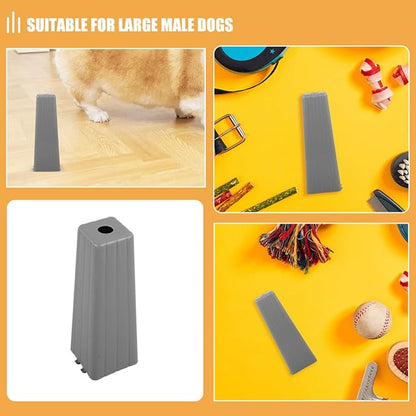 2pcs Dog Potty Training Tray with Pp Urine Guide Column Indoor Pet Toilet Holder for Large Dogs Pee Tray for Housebreaking and Cleanliness Maintenance