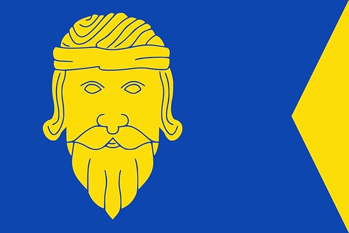 Large Flag Wormer vlag | Former municipalitie Wormer | flag | 1.35m² | 14.5sqft | 90x150cm | 3x5ft - long lasting outdoor flag