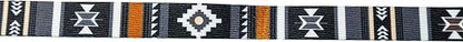 Wolfgang Heavy Duty Martingale Dog Collar with Quick Release Nylon Buckle for Walking & Training, NewMoon Print, Medium