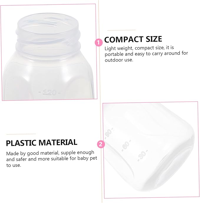 2pcs Kitten Nursing Bottles Soft Easy to Squeeze Pet Feeder for Kittens and Puppies Durable Milk Bottles for Newborns Reusable and Convenient Feeding Yellow Pink