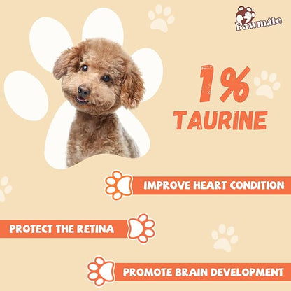 Pawmate Dog Treats Chicken Jerky Tenders, Healthy Human Grade Chicken w/Taurine Rawhide-Free Grain-Free, High Protein Training Reward Treats Snacks for Small Medium Large Breed, 12 Counts, 10.6 oz