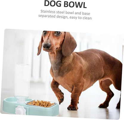 Milisten Detachable Puppy Water Bowl Cat Bowls Dog Water Dispenser Dog Cage Food