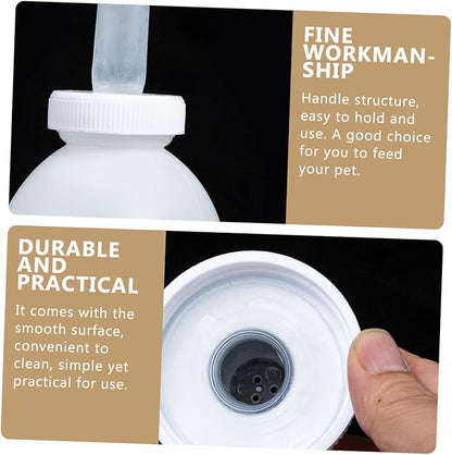 2pcs Calf Feeding Bottles Milk Container for Kittens Puppies and Animals Easy to Hold Lightweight Soft Design for Convenient Pet Nursing