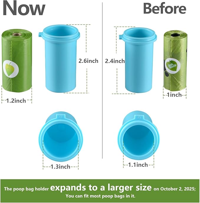 Cibaabo Dog Water Bottle with Food Container & Poop Bag Holder, Travel Water Bowl, Portable Pet Dispenser, Girl Dog Accessories Stuff Items Essentials Gift for Yorkie Chihuahua Walking Hiking