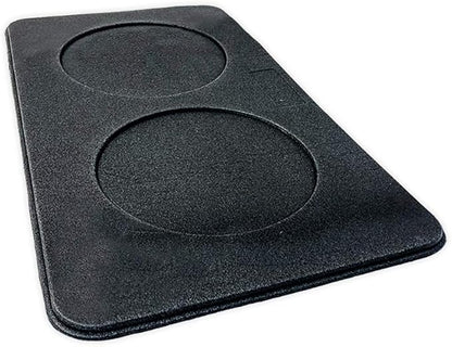 Ear Clear Dog Bowl and Mat Set, No Spill Food and Water Bowls with Mat, Perfect Feeding Tray Set for Long Eared Dog or Breeds, No Mess Dog Bowl 36 oz Feeder Bowl Set, Hounds, Cocker Spaniels, Setters
