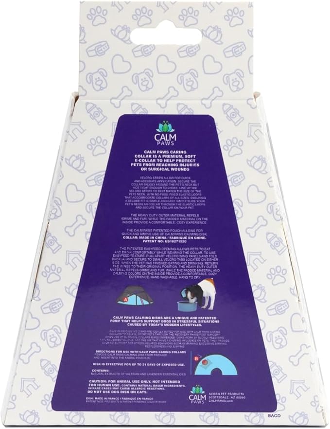 Calm Paws Dog Caring Collar W/Calming (XSmall)