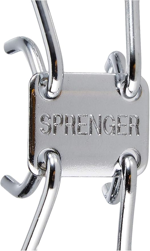 Herm Sprenger Dog Training Pinch Collar Chrome Plated Steel