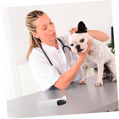 Generic Rechargeable Non Contact Pet Thermometer with LED Screen Fast Accurate Ear Temperature Measurement for Cats and Dogs Lightweight Portable Veterinary Thermometer for Travel and Home
