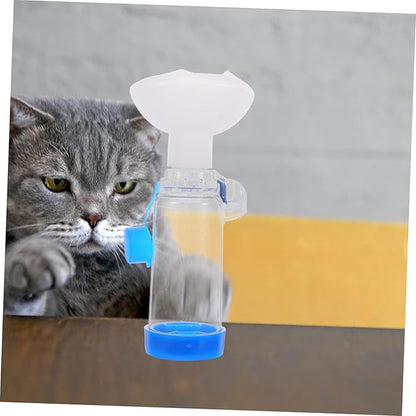 Toyvian Pet Feline and Canine Breathing Mask for Cats and Dogs Spacer for Cough Relief and Respiratory Support