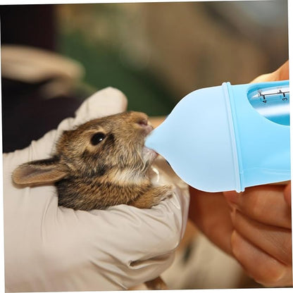 Hemoton Mini Pet Feeder Kitten Nipples Portable Nursing Bottle for Newborn Kitten Milk Feeder Measurement