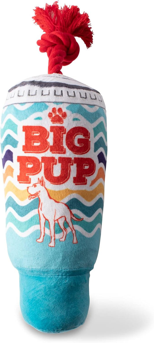 Fringe Studio Plush Dog Toy, Big PUP, Wagsdale Dog Toy Collection (289745)