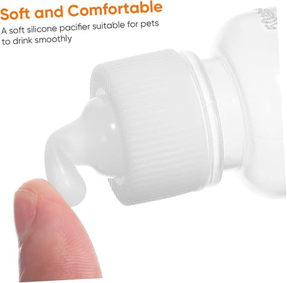 Toyvian PET Nursing Set Bottles and Brushes for Newborn Animals Includes Small Animal Milk Bottles and Feeding Tools for Puppies and Kittens