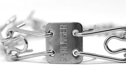 Herm Sprenger Stainless Steel Prong Dog Training Collar Ultra-Plus Pet Pinch Collar No-Pull Collar for Dogs Anti Pull Training Collar Made in Germany 2.25mm x 16in Small