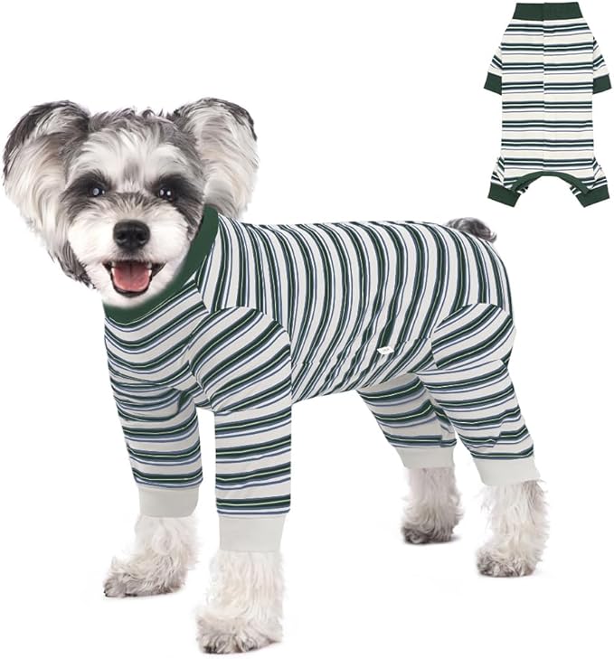 FEimaX Dog Recovery Suit After Surgery, Pet Abdominal Wounds Post Surgical Shirt for Dogs Cats, Puppy Spay Neuter Prevent Licking Onesie Alternative Bandages E-Collar & Cone