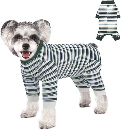 FEimaX Dog Recovery Suit After Surgery, Pet Abdominal Wounds Post Surgical Shirt for Dogs Cats, Puppy Spay Neuter Prevent Licking Onesie Alternative Bandages E-Collar & Cone