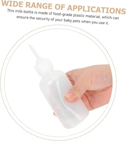 4pcs Reusable Pet Feeding Bottles Cat Milk Bottle Dog Puppy Kitten Nursin Kit