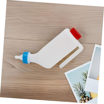 Toyvian Lamb and Pig Milk Feeding Bottle Efficient Hanging Design for Small Animals Livestock Care Easy Attachment to Pens for Quick Feeding of Piglets and Lambs