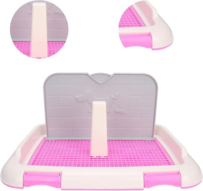 Dog Toilet Pad, Dog Potty Tray V Dog Scheduled Urination Potty Tray Dog Toilet with 1 X Dog Toilet for Dog Toilet ()