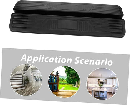 HANABASS 3Pcs Ramp for Doorways Non Skid Transition Strips for Pets and Lightweight and Portable Door Sill for Home Use