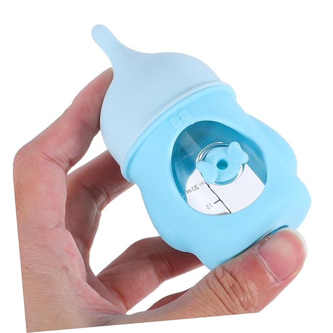 Hemoton Mini Pet Feeder Kitten Nipples Portable Nursing Bottle for Newborn Kitten Milk Feeder Measurement