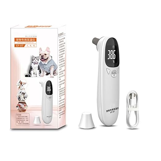Animal Thermometers - Double Mode Design Veterinary Thermometers, Accurate Puppy Fever Detection Device | Flexible Temperature Options Pet Supplies for Dogs, Clear Led Display, for Cats, Cows