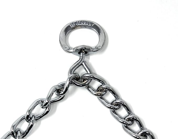 Herm Sprenger Prong Dog Training Collar, 3.2mm x 23in Medium, Ultra-Plus Chrome Plated Steel Pet Pinch Collar No-Pull Collar for Dogs Anti Pull Training Collar Made in Germany