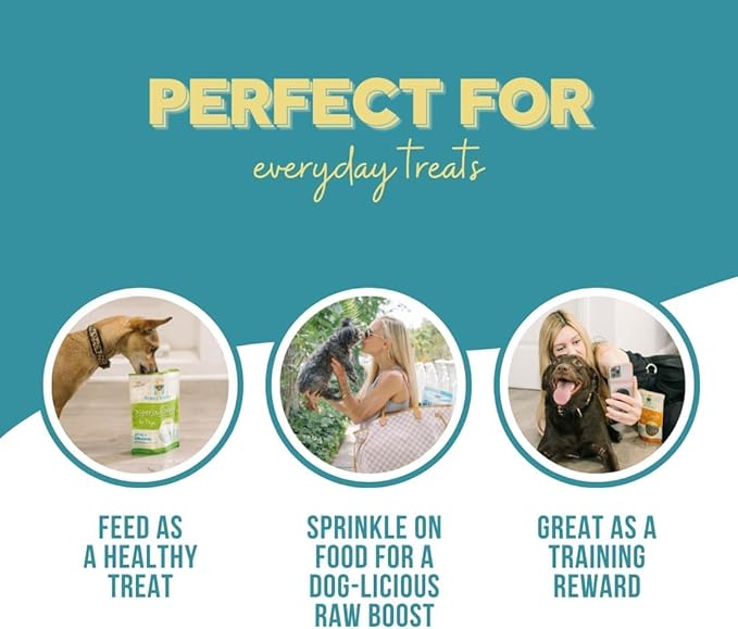 Lamb Meat Medley Freeze Dried Dog Treats USA Sourced and Small Batch Made - Human-Grade, All Natural Dog Treats Without Artificial Preservatives, Grain Free - 3 oz