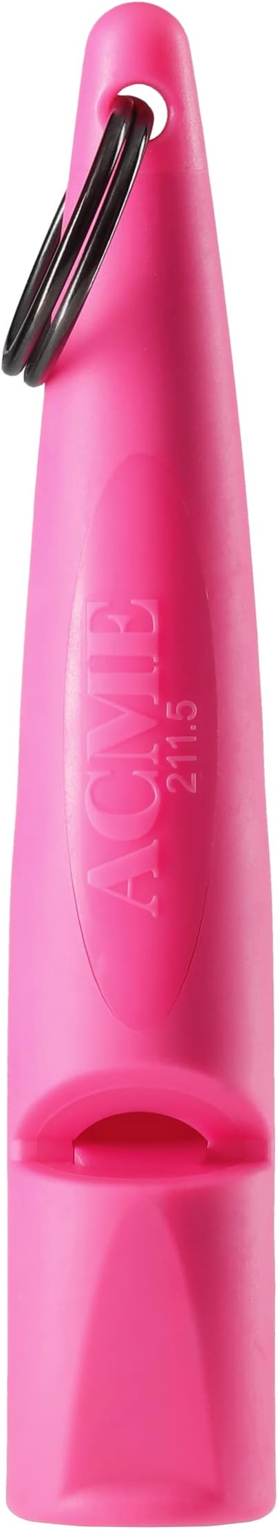 ACME Alpha 210.5 Professional Dog Training Whistle with Enhanced Ergonomic Grip. BPA-Free Plastic. 110 dBA. Standardized Frequency for Smaller Dogs. Weatherproof. Made in the UK (Day Glow Pink)