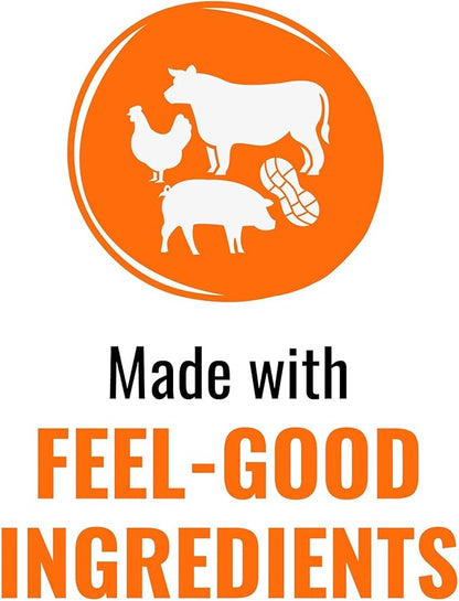 Good ’n’ Fun Chicken Flavored Dumbbells 4 Ounces, Rawhide Snacks for Small Dogs