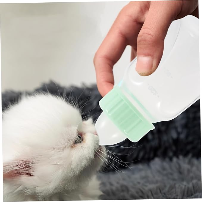 Milisten PET Nursing Bottle Kit for Kittens and Puppies Sturdy Squeeze Feeding Bottle Set for Small Pets for Nursing Milk and Water