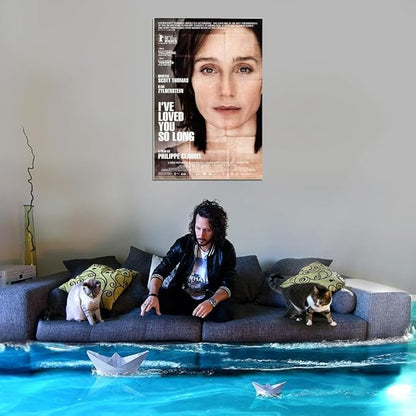 Black Empire I've Loved You So Long Movie Kristin Scott Thomas Laurent Gr Vill Room Decor Wall Art Print 12x16 Poster