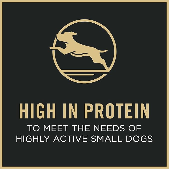 Purina Pro Plan Small Breed High Protein Dog Food Dry Shredded Blend Lamb and Rice Formula - 6 lb. Bag