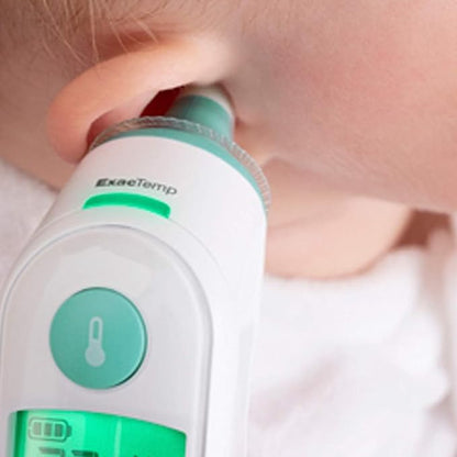 Braun ThermoScan 6 Ear Thermometer with Color-Coded Digital Display, ExacTemp Stability Indicator, Baby and Infant Friendly, No. 1 Brand Recommended by Pediatricians, IRT6515