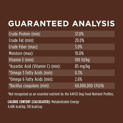 Instinct Original Dry Dog Food, Raw Coated Kibble, High Protein, Grain Free Recipe- Chicken, 22.5 lb. Bag