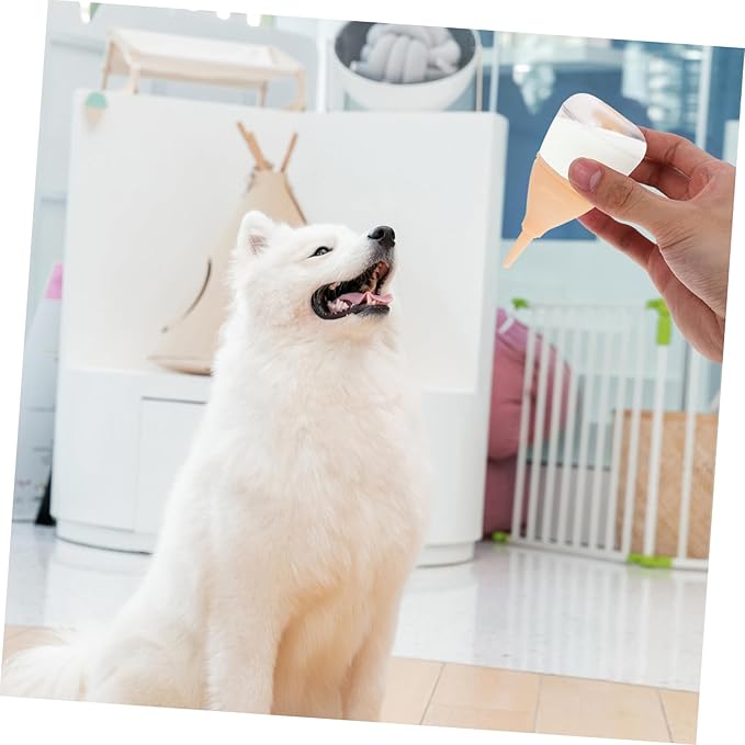 balacoo Pet Feeding Bottle User-Friendly for Newborn Puppies Kittens Small Nursing Bottle Cat Milk