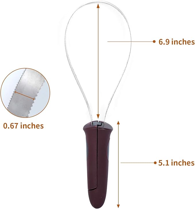 BOTH WINNERS Dual-Sided Shedding Blade with Stainless Steel Blade De-Shedding Tool for All Dog Coat Types- Soft Touch Grip (Burgundy)