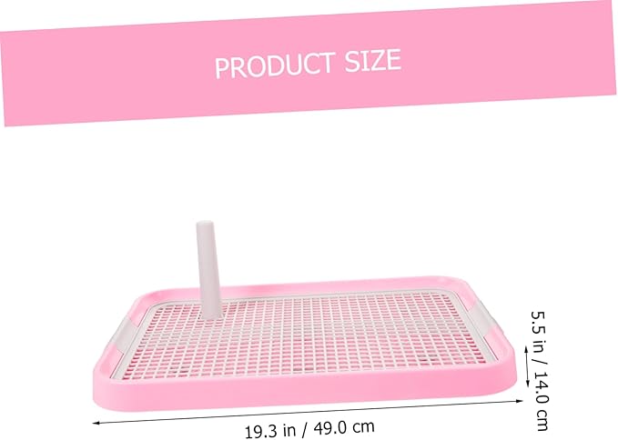 LIOOBO Pet Accessory Indoor Dog Pee Station Puppy Training Toilet Mesh Tray for Small Dogs
