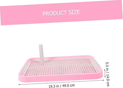 LIOOBO Pet Accessory Indoor Dog Pee Station Puppy Training Toilet Mesh Tray for Small Dogs