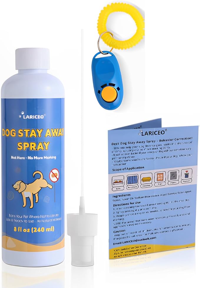 8 Oz Training Aid Spray for Dogs, Stop Unwanted Dog Marking Inside, Help Dogs Stop Marking in Your Home