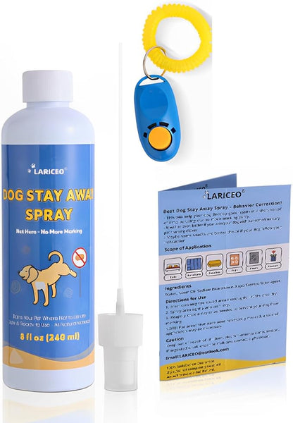 8 Oz Training Aid Spray for Dogs, Stop Unwanted Dog Marking Inside, Help Dogs Stop Marking in Your Home