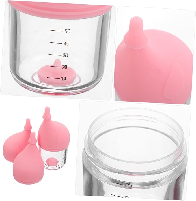 Levemolo Kitten Feeding Bottle Newborn Puppy and Kitten Milk Bottle Choke Nipple Portable for Puppies