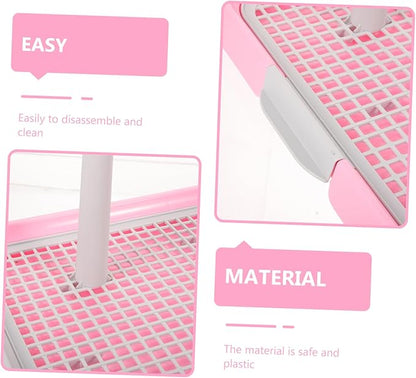 LIOOBO Pet Accessory Indoor Dog Pee Station Puppy Training Toilet Mesh Tray for Small Dogs