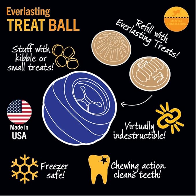 Starmark Everlasting Treat Ball Medium with 1 treat