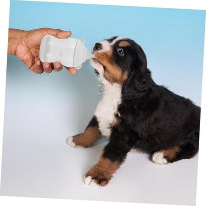 Sosoport Pet Feeding Bottle Milk Feeder for Cats Dogs and Small Animals Design for Convenient Feeding for Puppies and Kittens