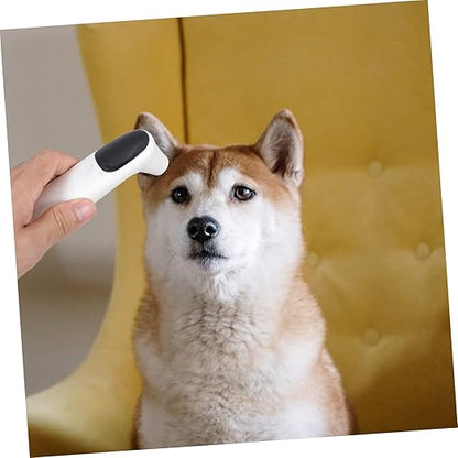 BESPORTBLE Accurate Non Contact Pet Ear Thermometer for Cats Dogs and Farm Animals Rechargeable Digital Thermometer with Quick Measurement Easy Operation Plastic Body for Puppies Sheep Cattle
